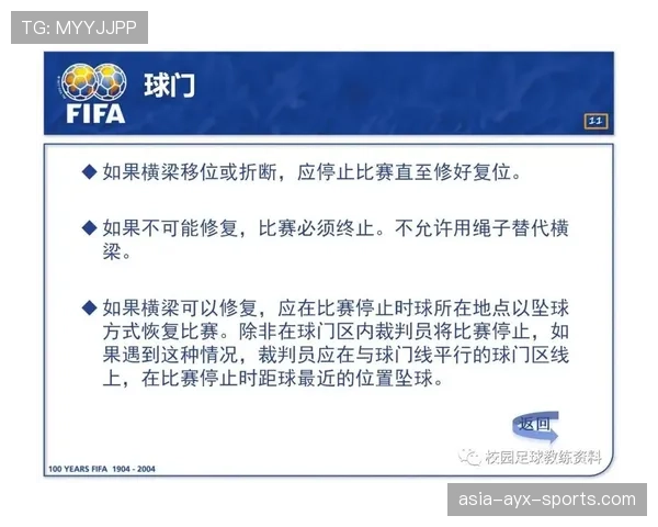 恢复比赛规则详解：裁判如何判断中断后重新开始的合法程序